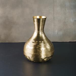 Gold Etched Vase