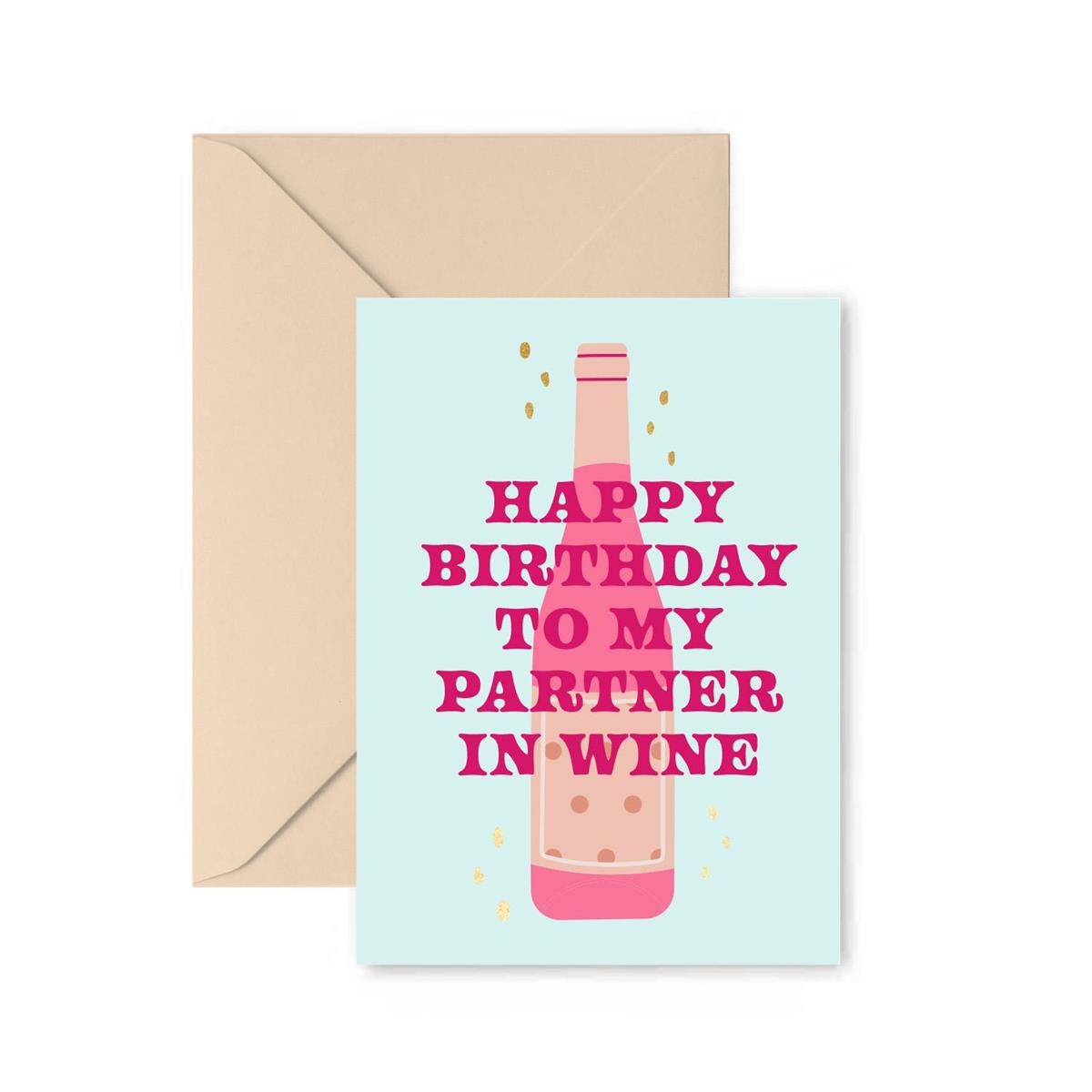 HBD To My Partner in Wine