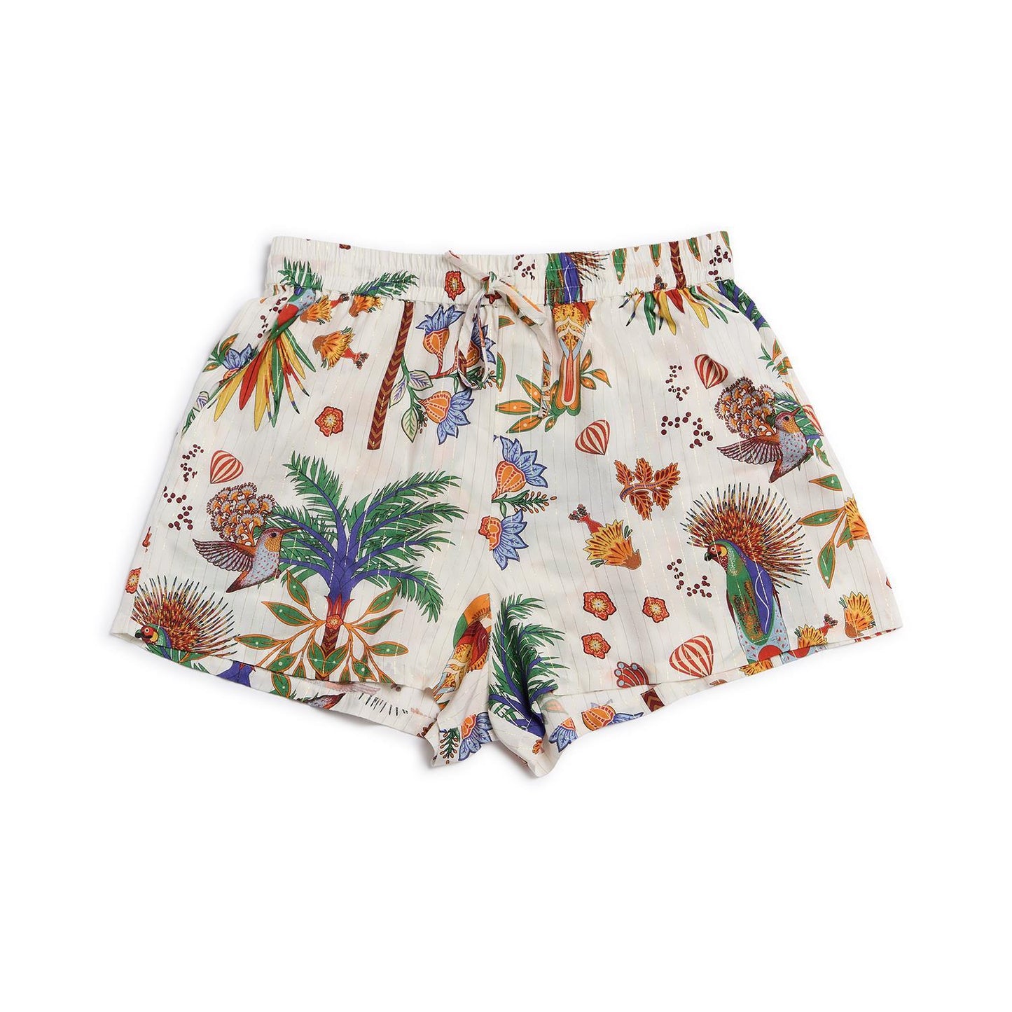 Magic India White Shorts
