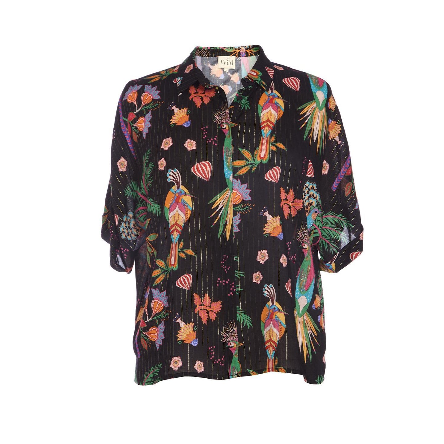 Magic India Black Blouse