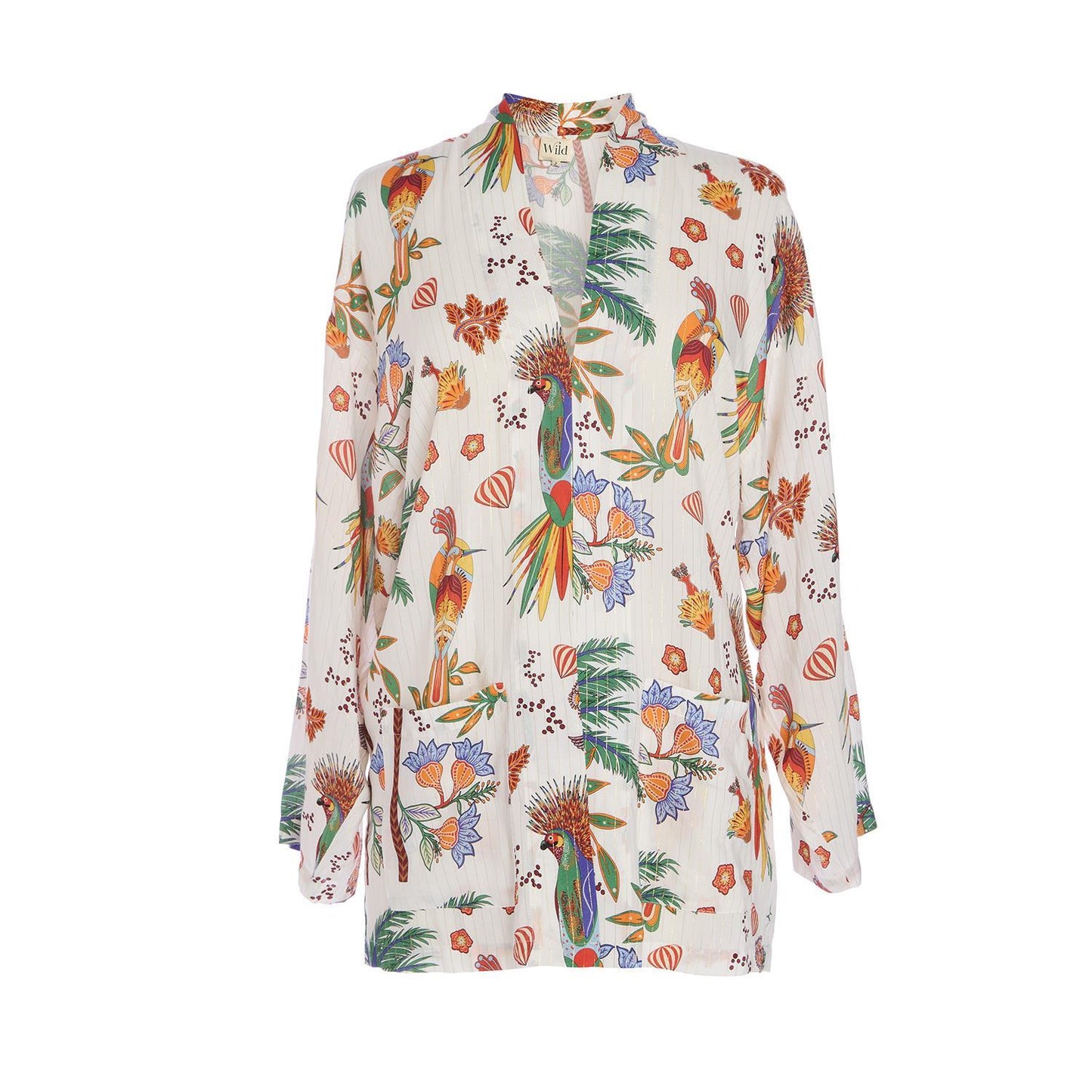 Magic India White Cardigan