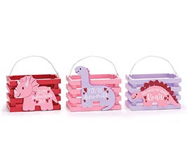 Assorted Valentine Dinosaur Mini Crate