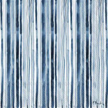 Coastal Ikat Cocktail Napkin