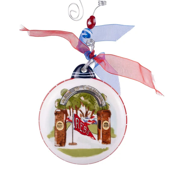Ole Miss Mascot Puff Ornament