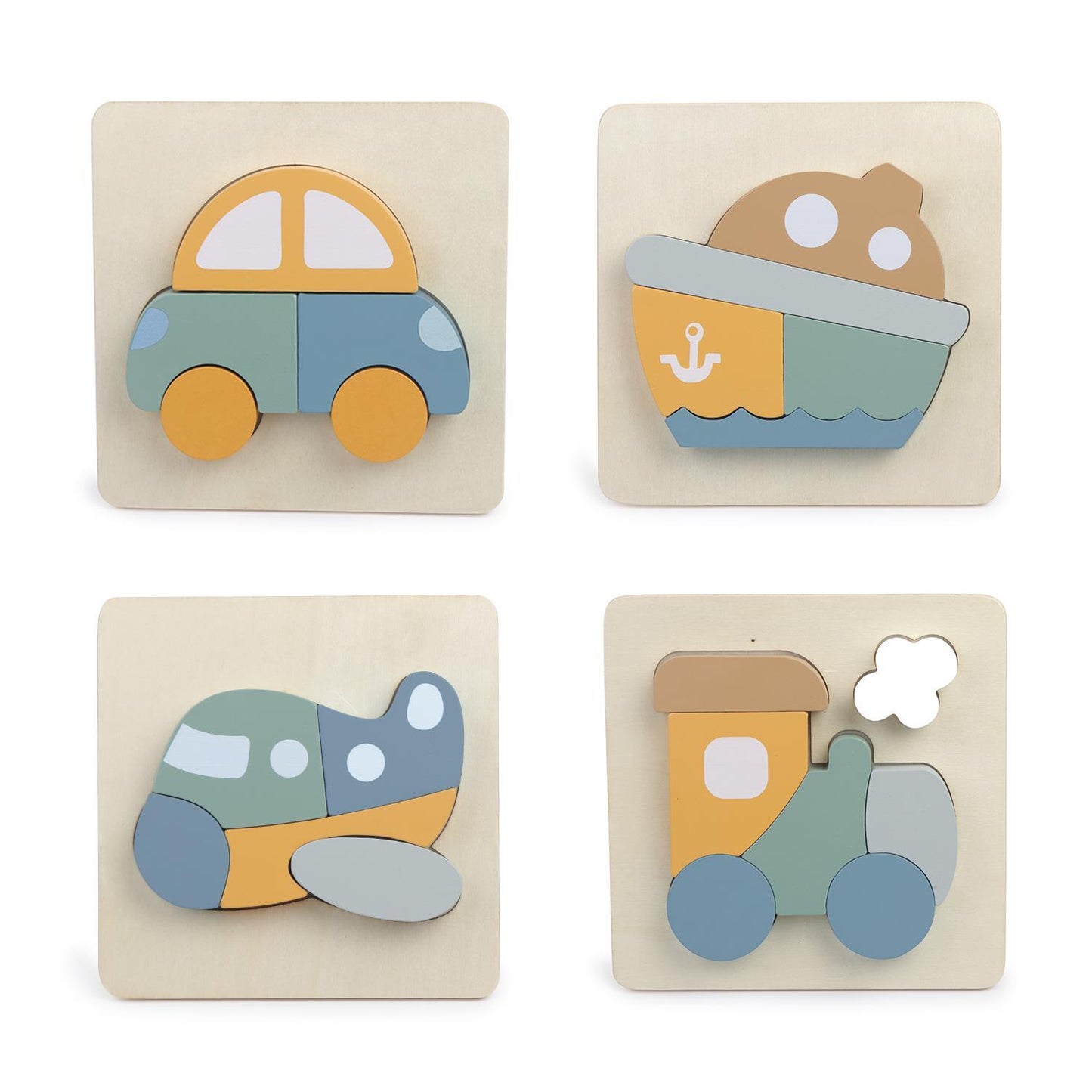 Vehicles Wooden Puzzle