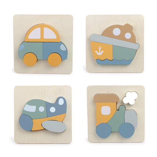 Vehicles Wooden Puzzle
