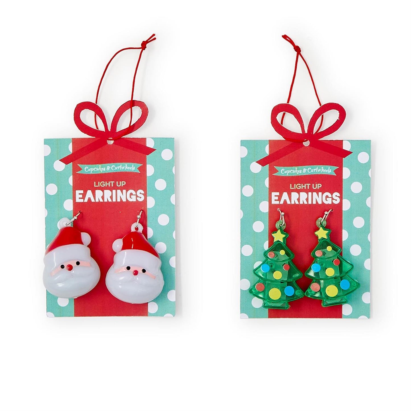 Light Up Christmas Earrings