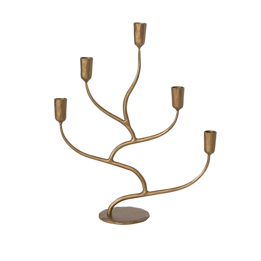 Antique Forged Candelabra