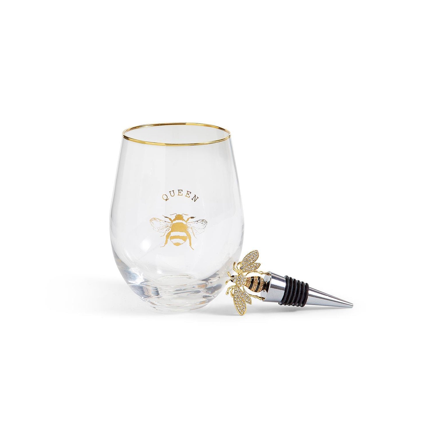 Queen Bee Stemless