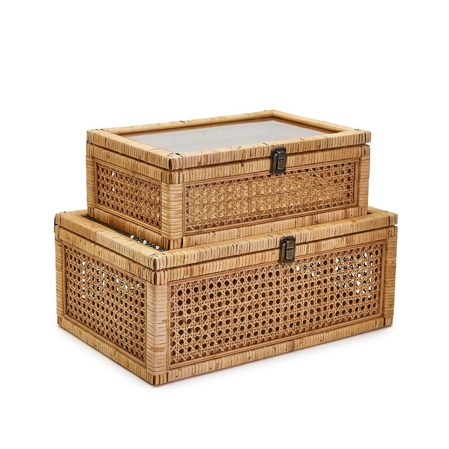 Rattan Decor Storage Boxes