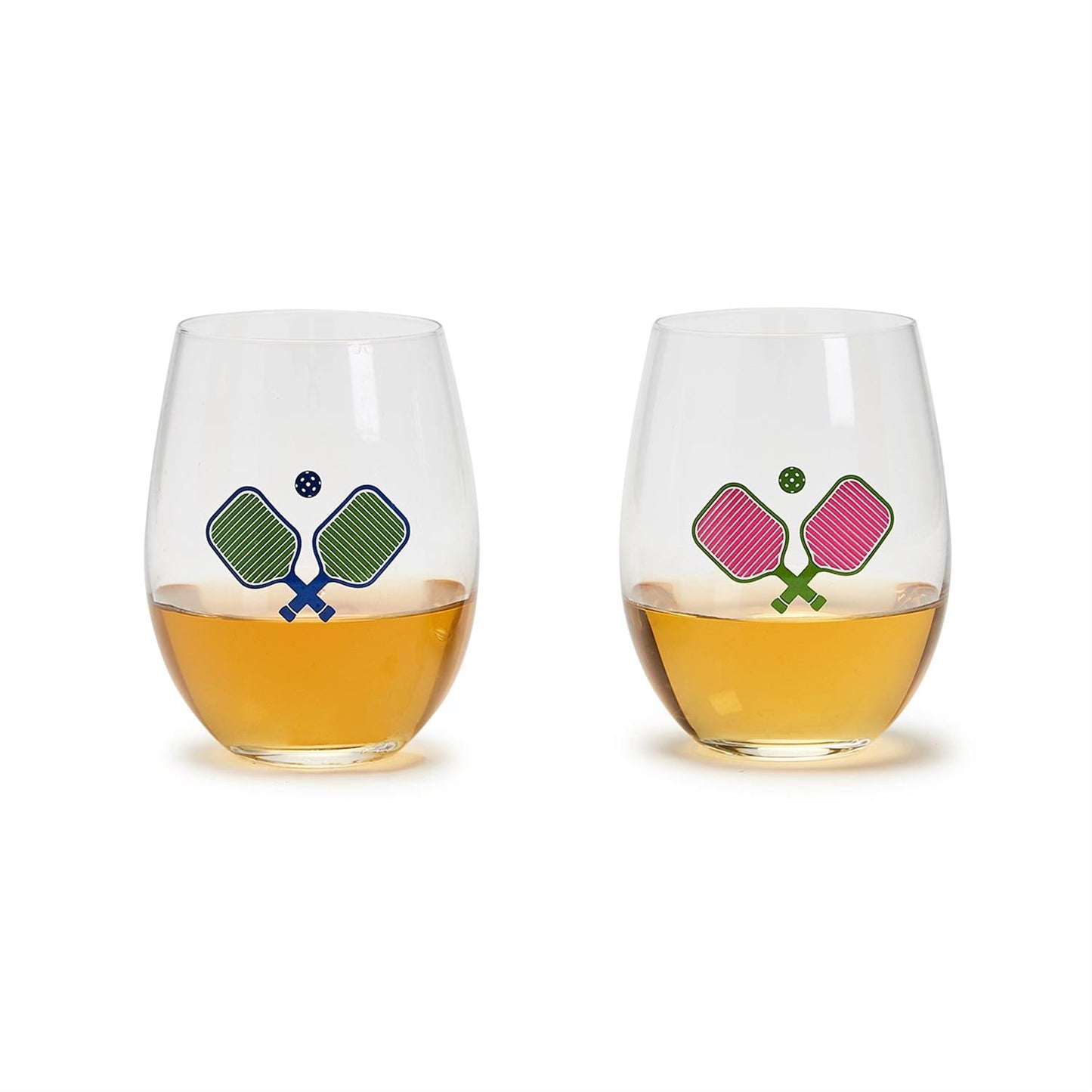 Pickleball Stemless Wine