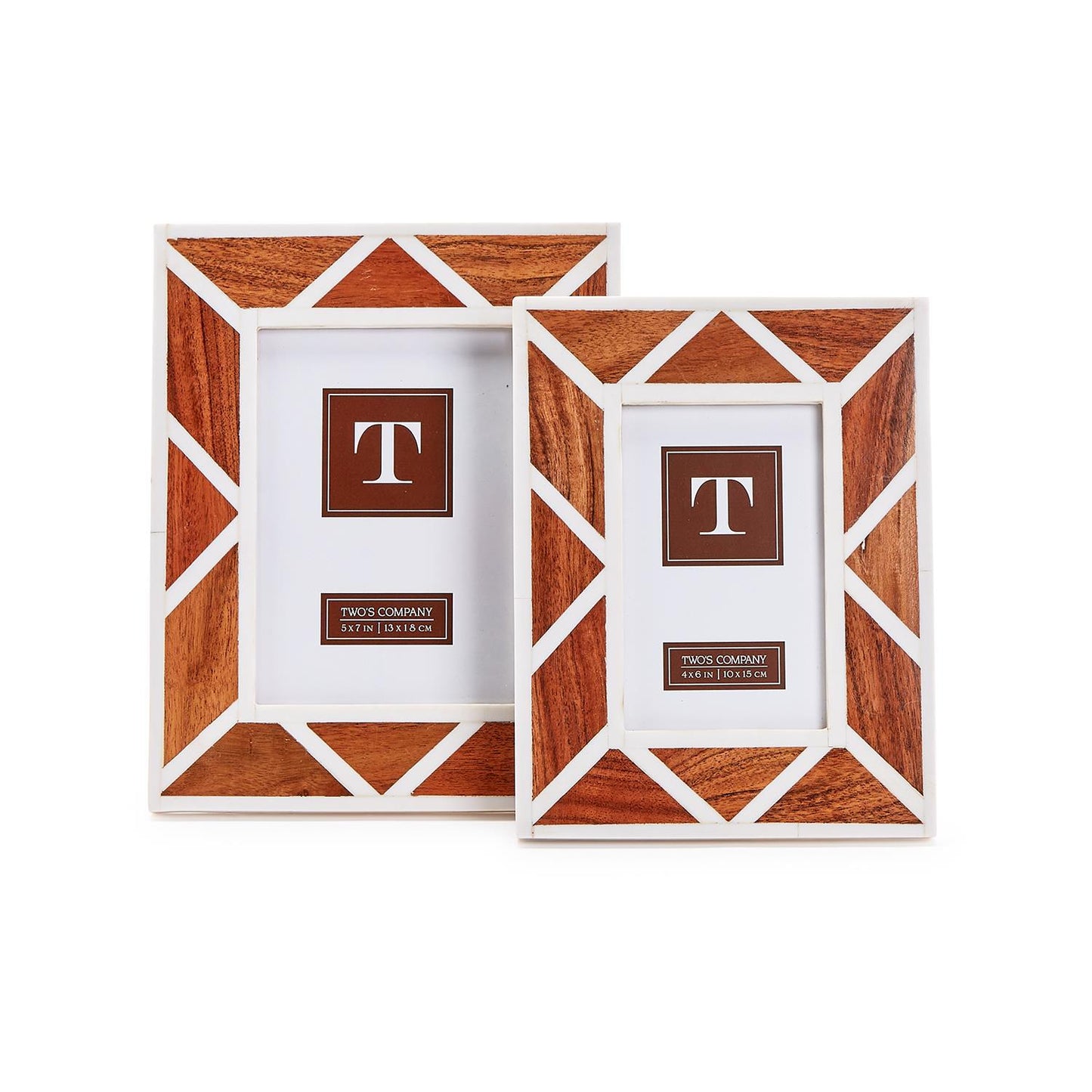 Geometric Cut Photo Frame