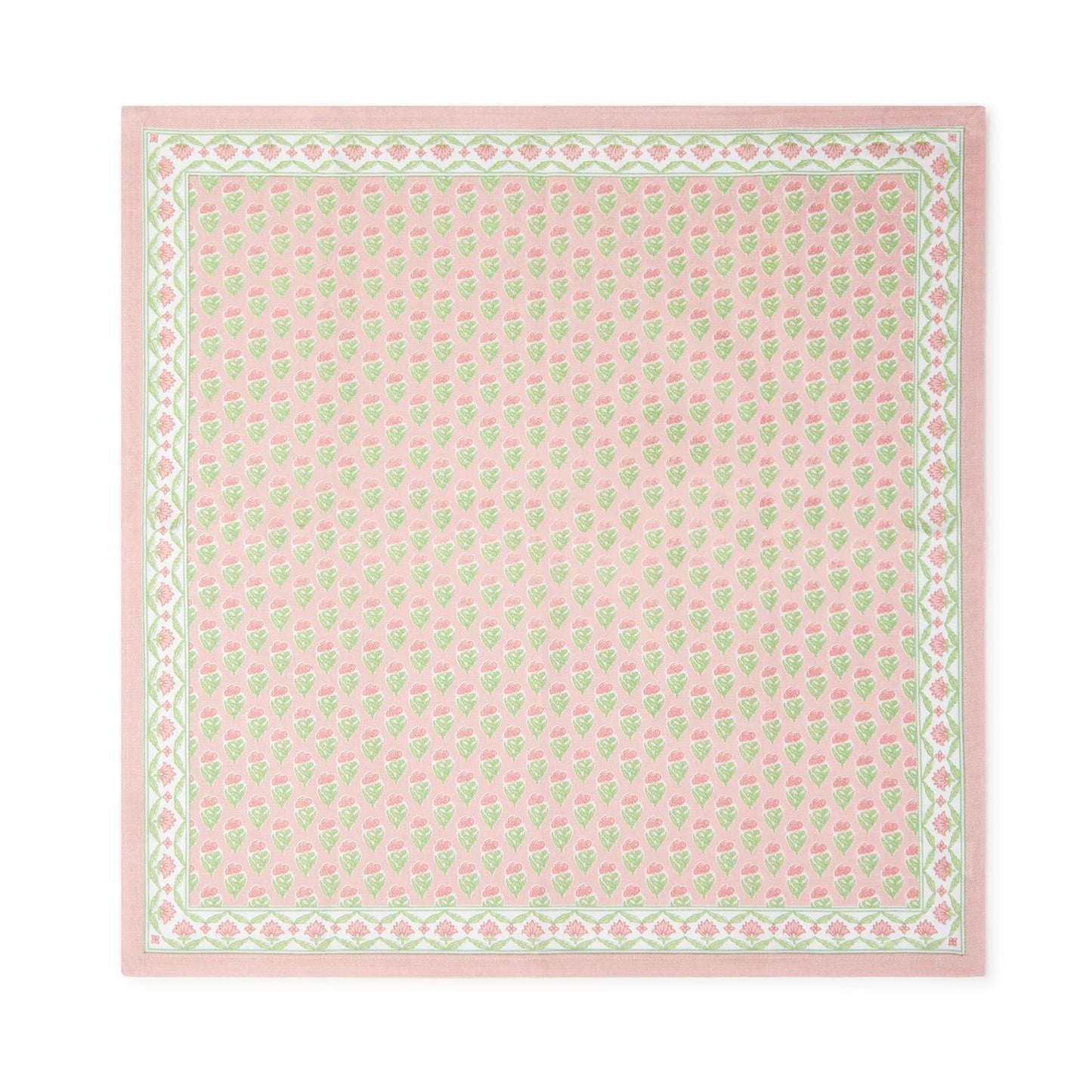 Floral Block Cloth Napkins