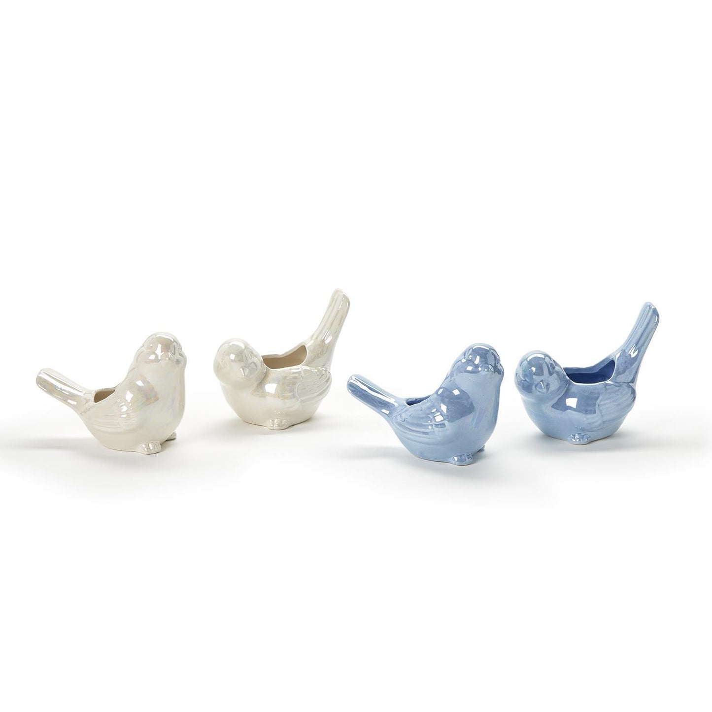 Iridescent Bird Cachepot