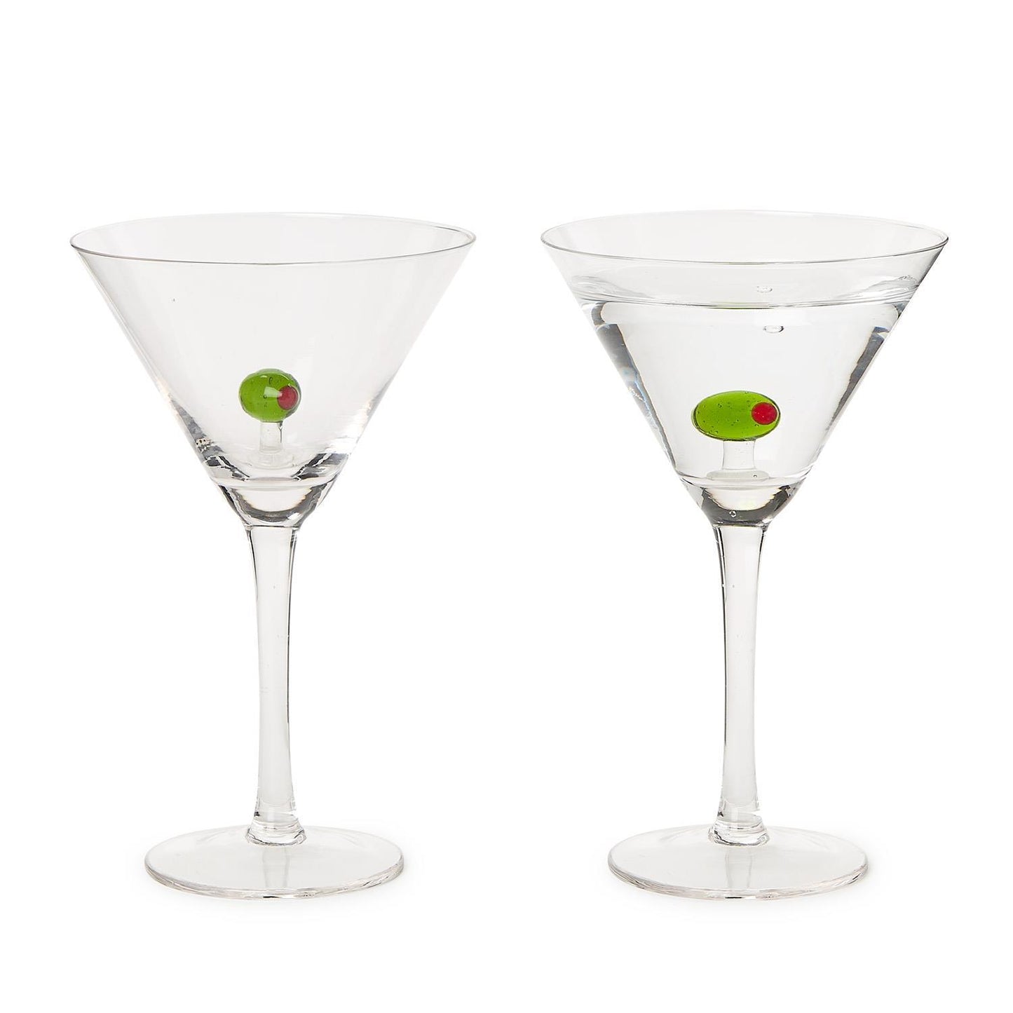 Olive Martini Glass