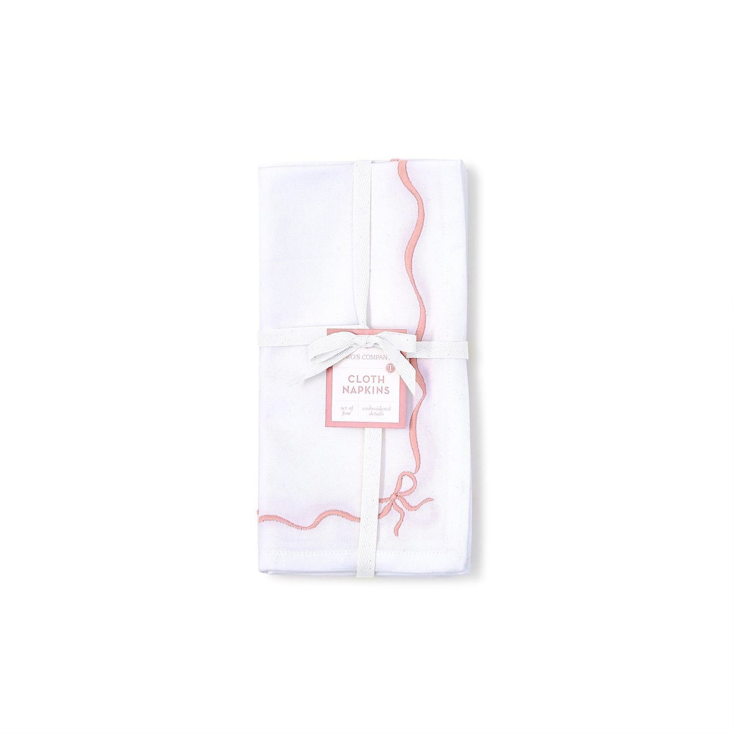Bow Dinner Napkin Set