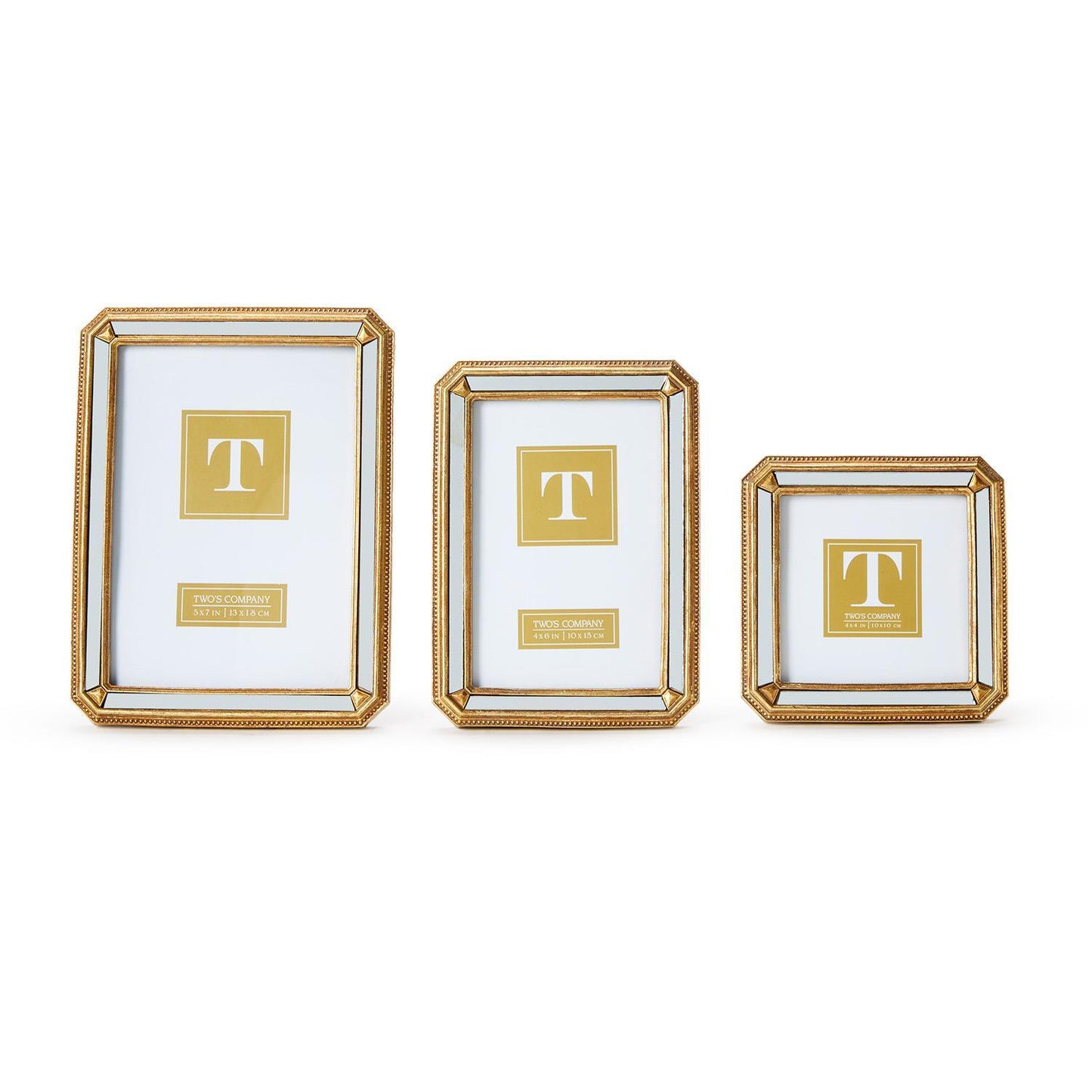 Beveled Mirror Photo Frame