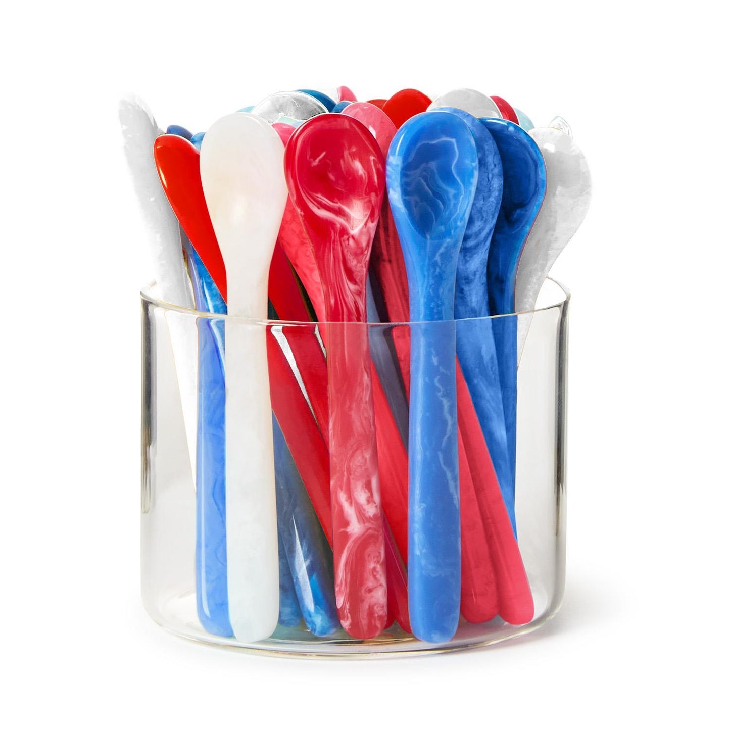 Red White Blue Spoons