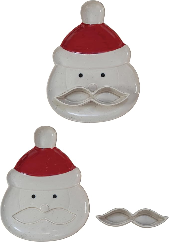 Santa Shaped Platter