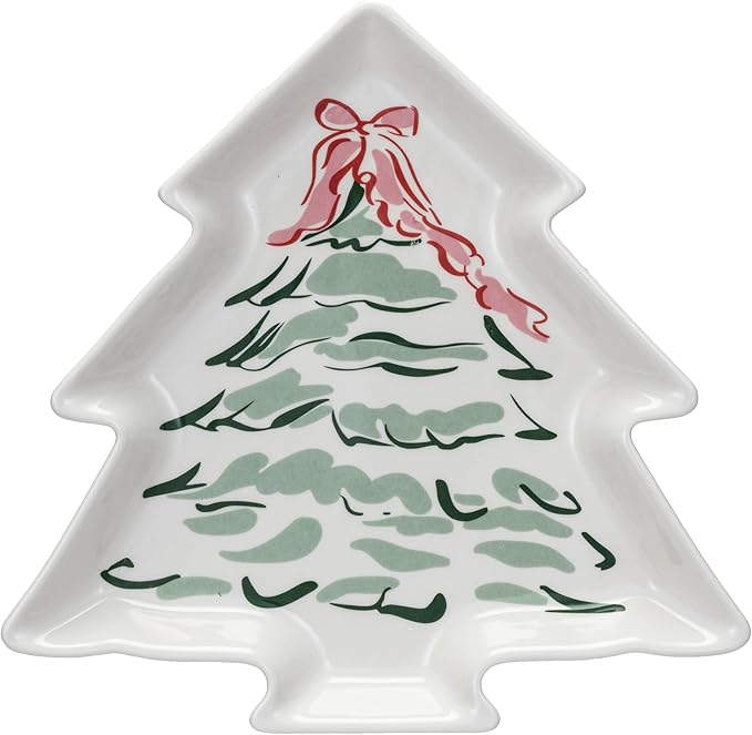 Christmas Tree Plate
