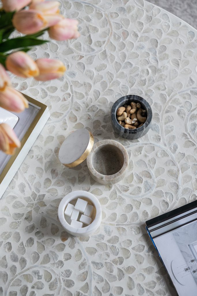 Marble Tiered Jars