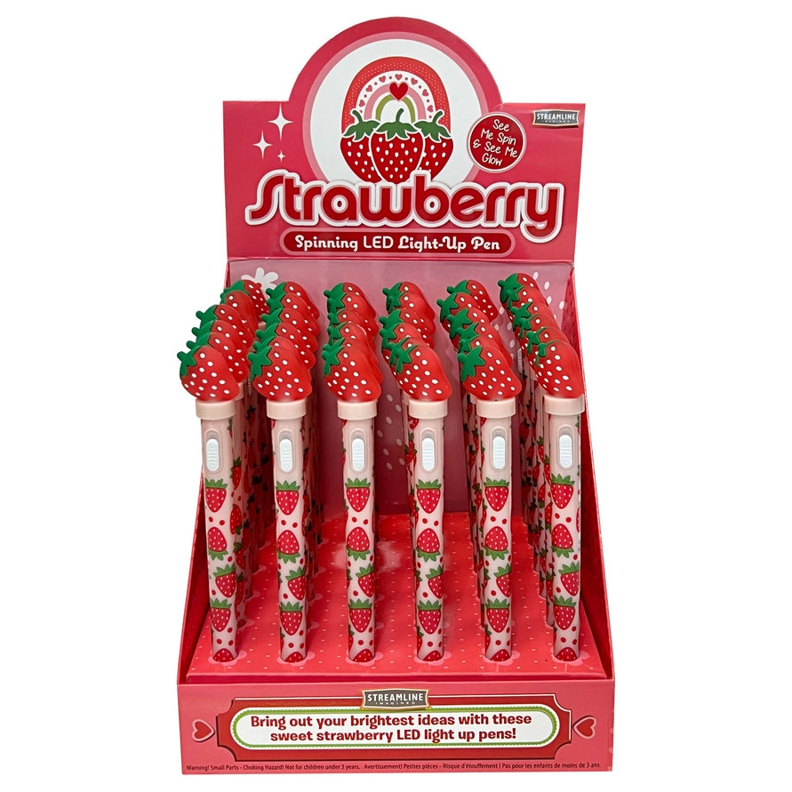 Strawberry Spinning Pen