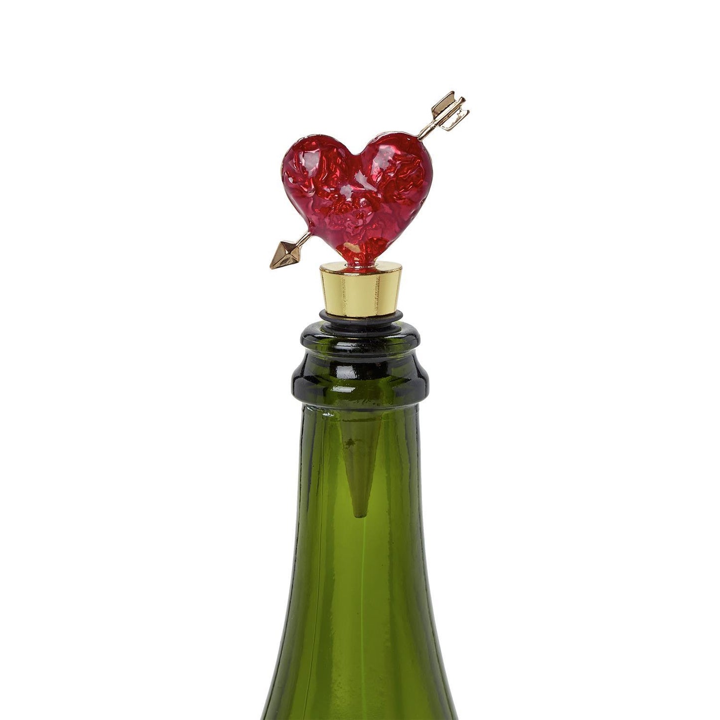 Arrowed Heart Bottle Stopper
