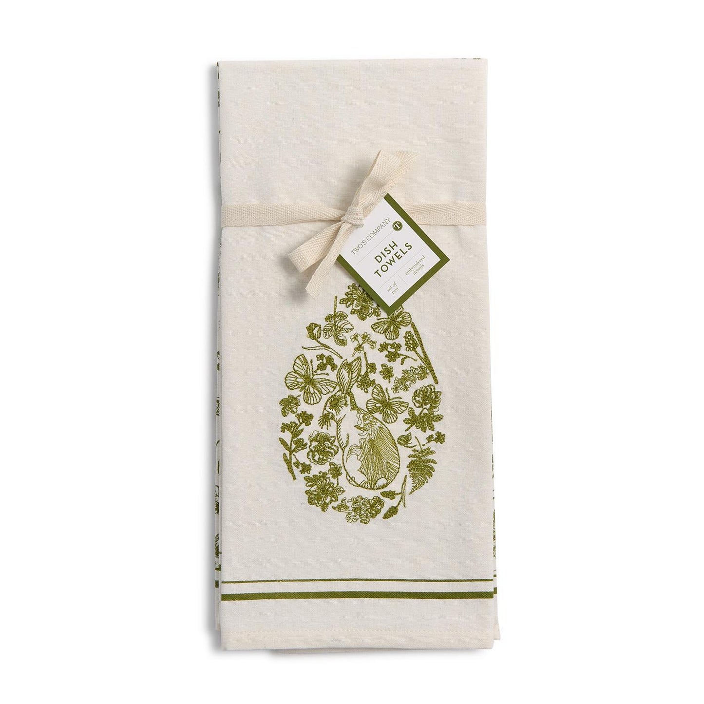 French Bunny Towel Set