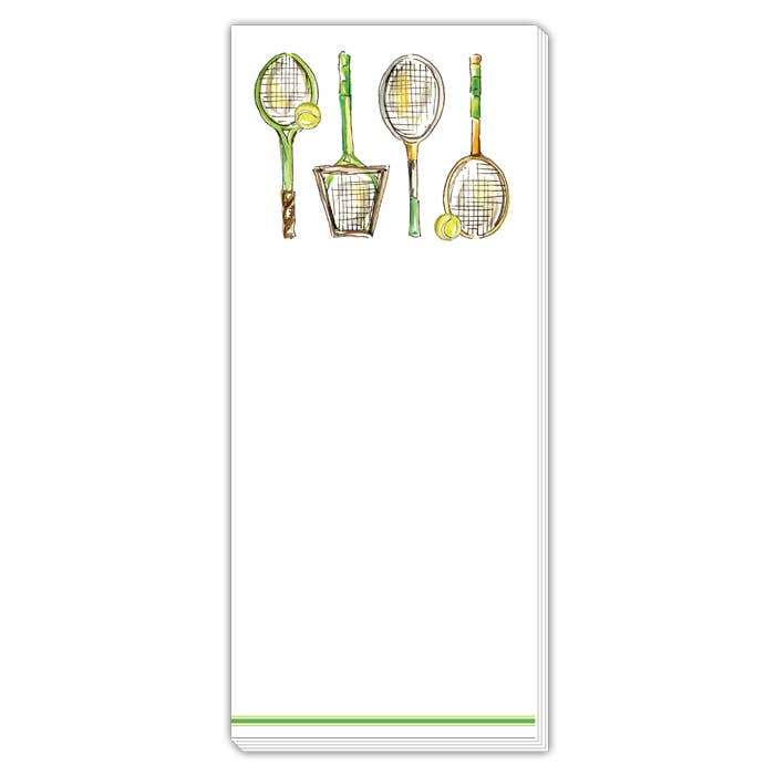Vintage Tennis Notepad