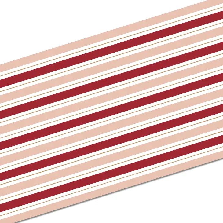 Pink Red Stripe Runner