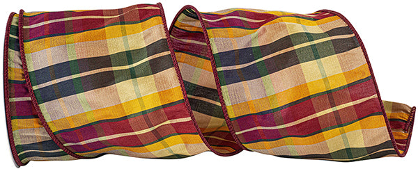 Dupioni Daring Plaid
