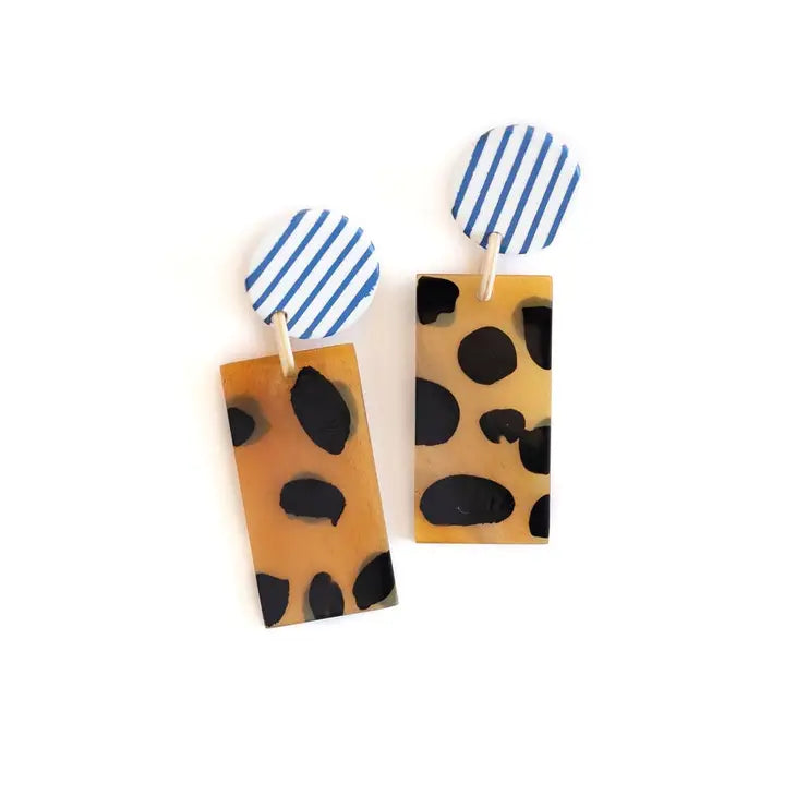 Classic Summer Cabana Earrings