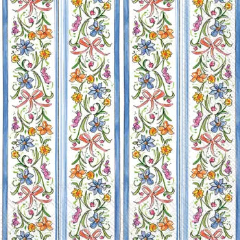 Lilly Stripes Cocktail Napkin