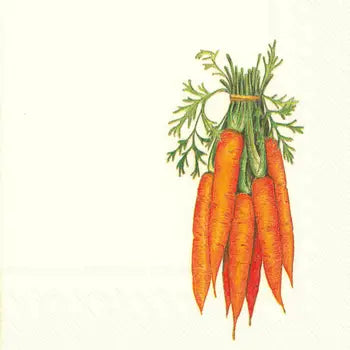 Carrots Easter Cocktail Napkin