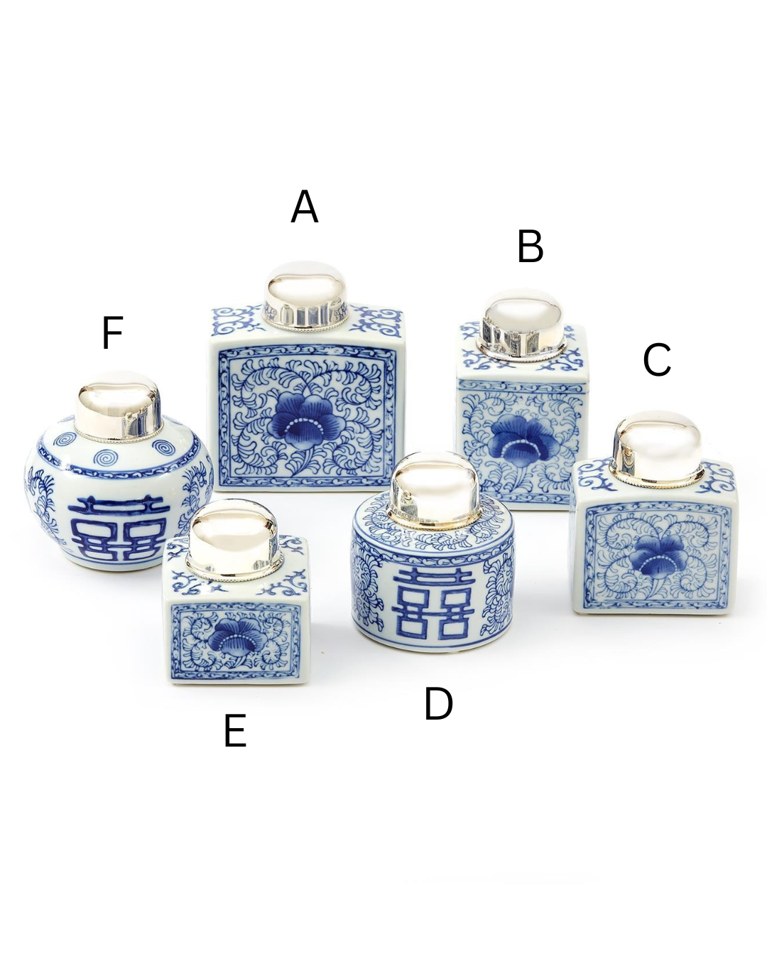 Canton Collection Tea Jars