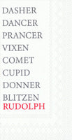 Reindeer Guest Napkin