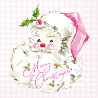Pink Santa Cocktailn Napkin