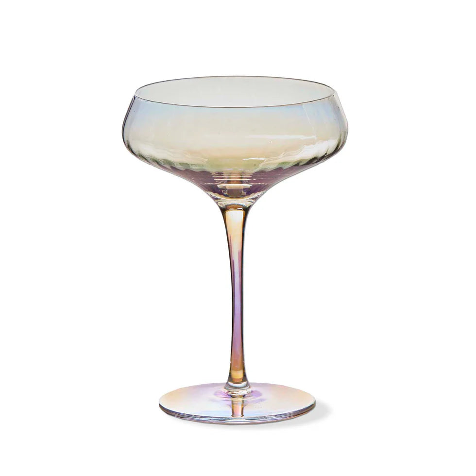 Chelsea Coupe Glass Iridescent
