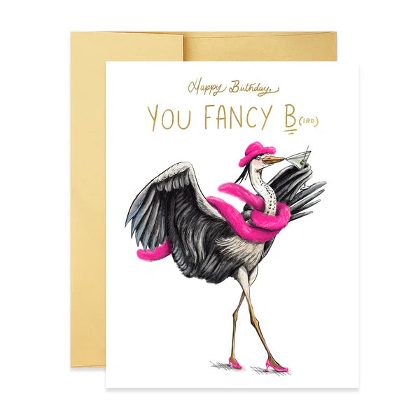 Fancy Bird Birthday GC
