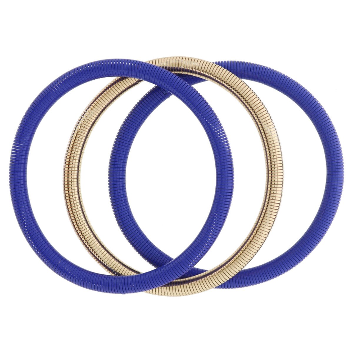 Royal Blue & Gold Bangles