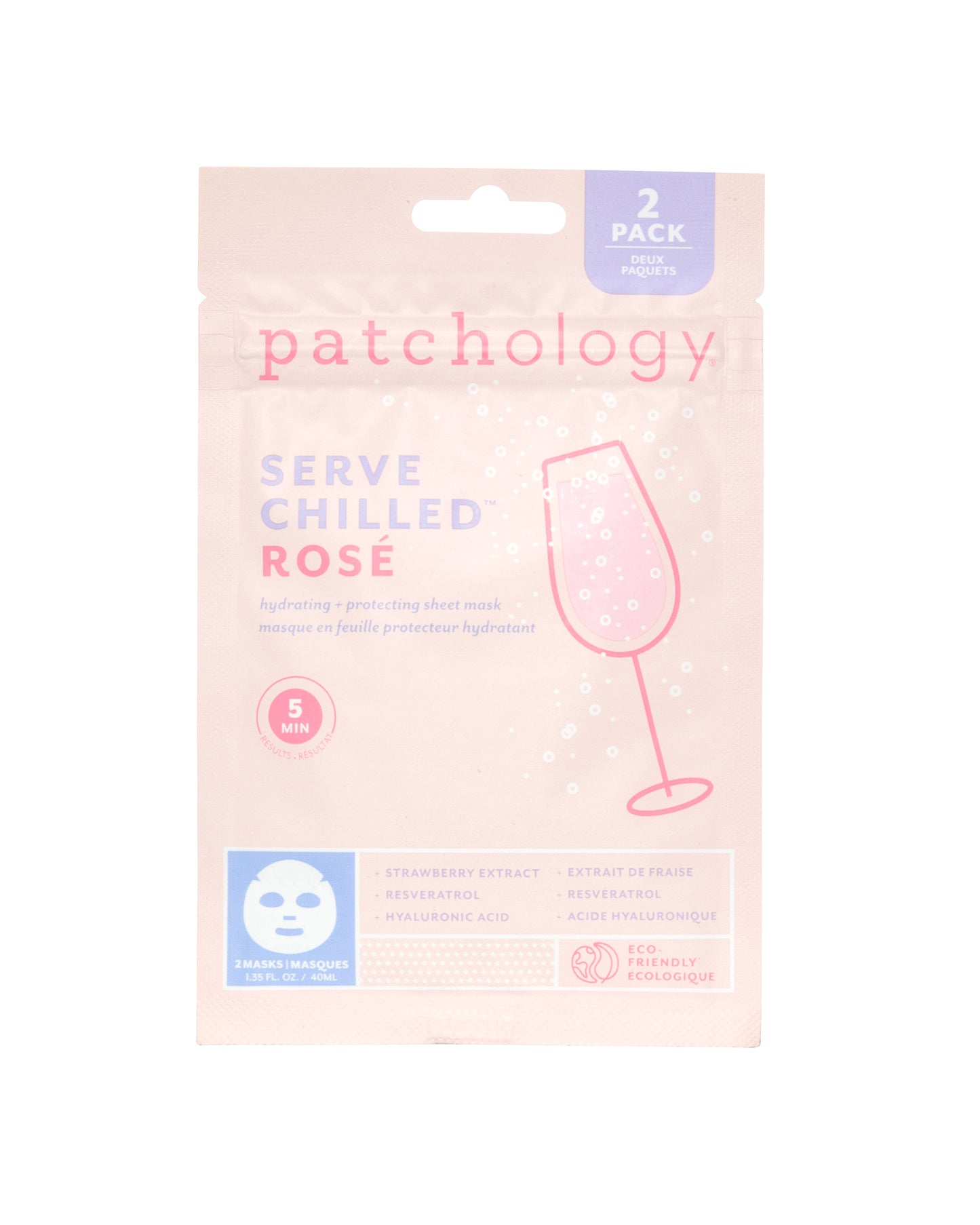 Serve Chilled Rose Hydrating Facial Sheet Masks