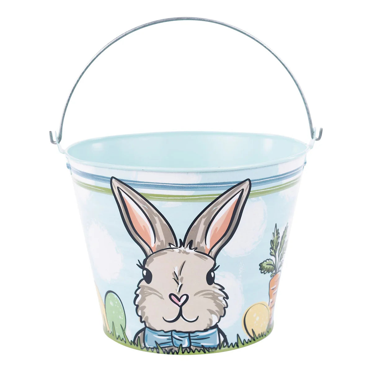Blue Rabbit Easter Pail