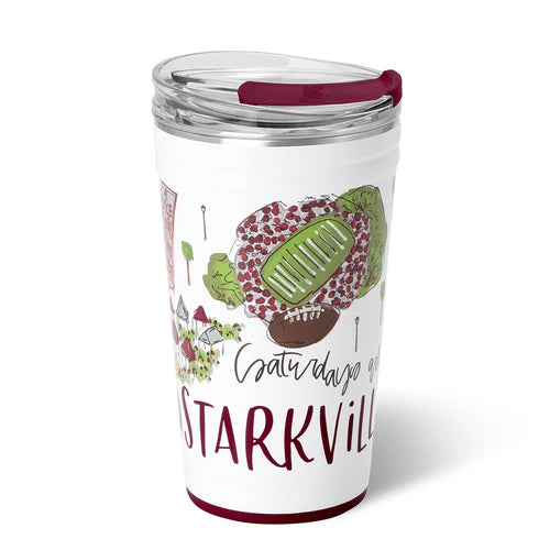 Saturdays In Starkville Party Cup 24oz