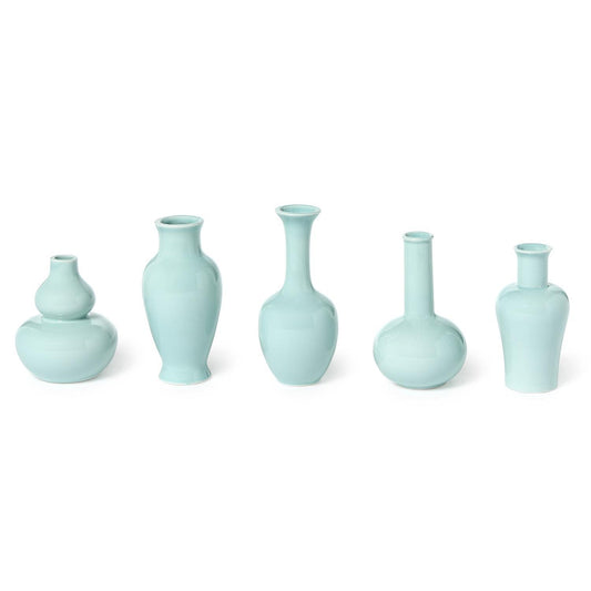Aquamarine Vases