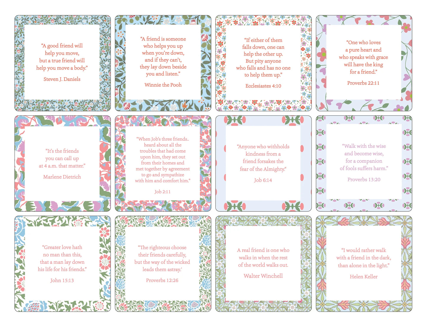Friendship Verses Set