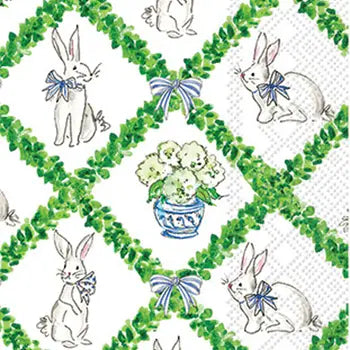 Easter Bunnies Guest Napkin