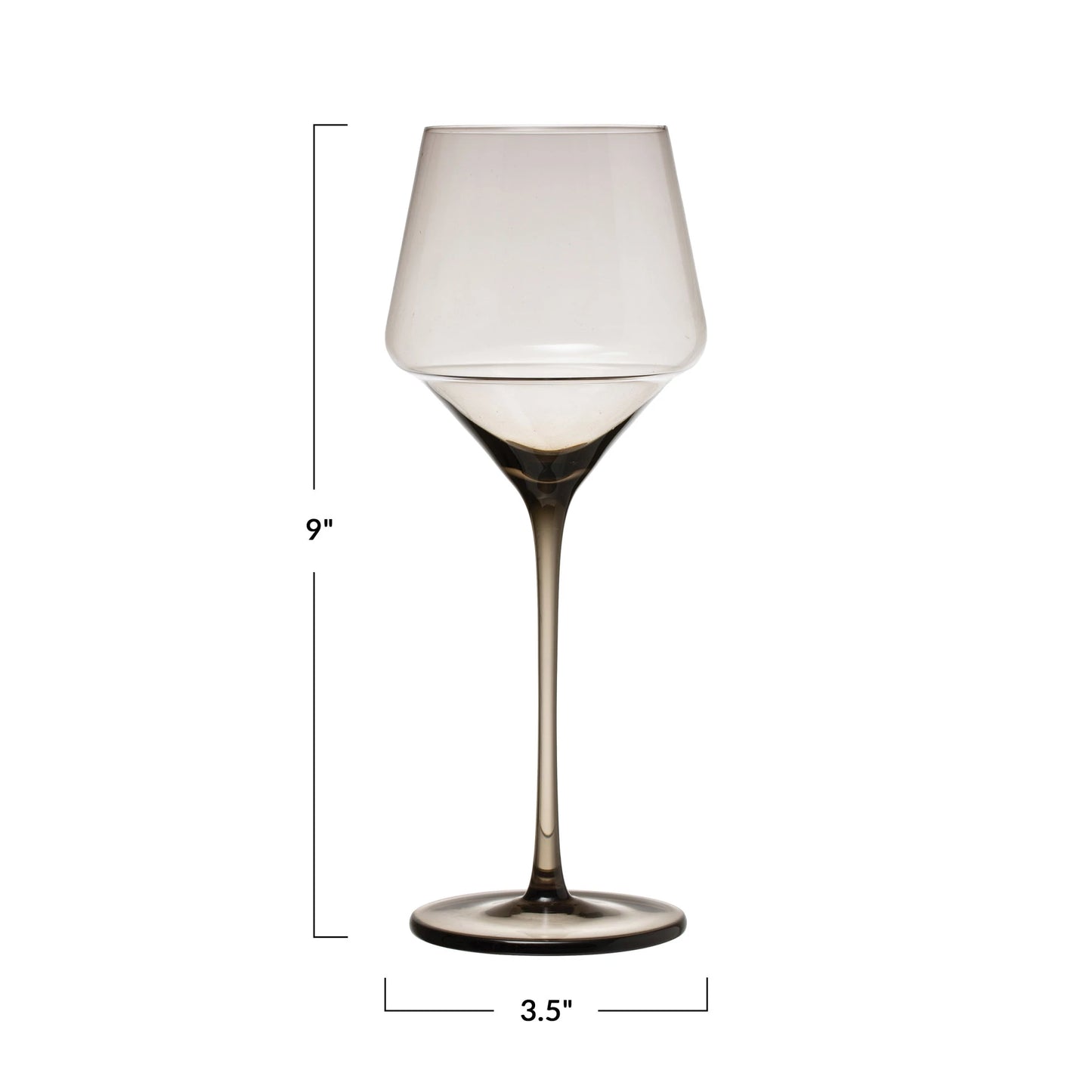 Smoke Wine Glass