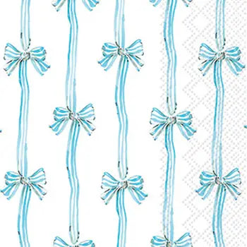 Baby Toile Blue Guest Napkin