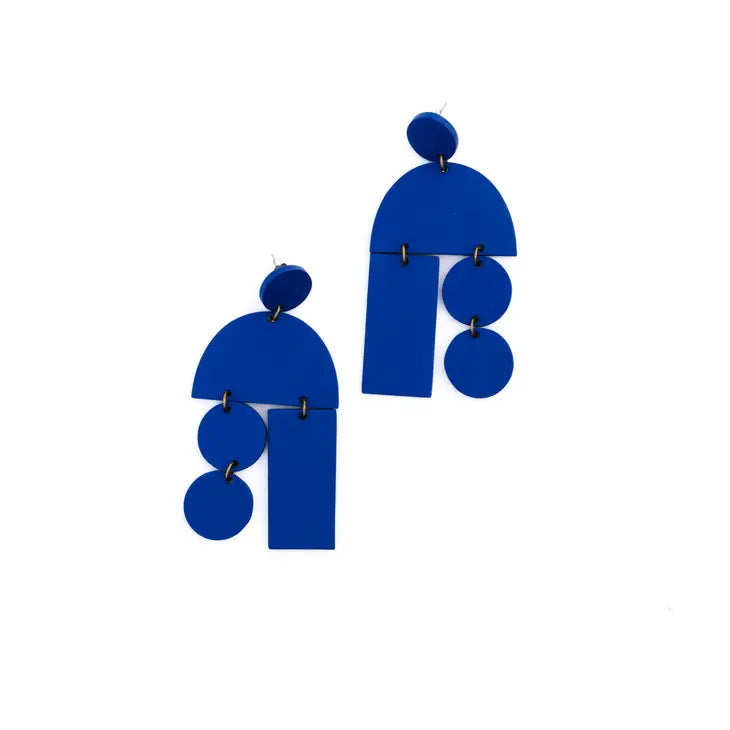 Cobalt Mobile Earrings