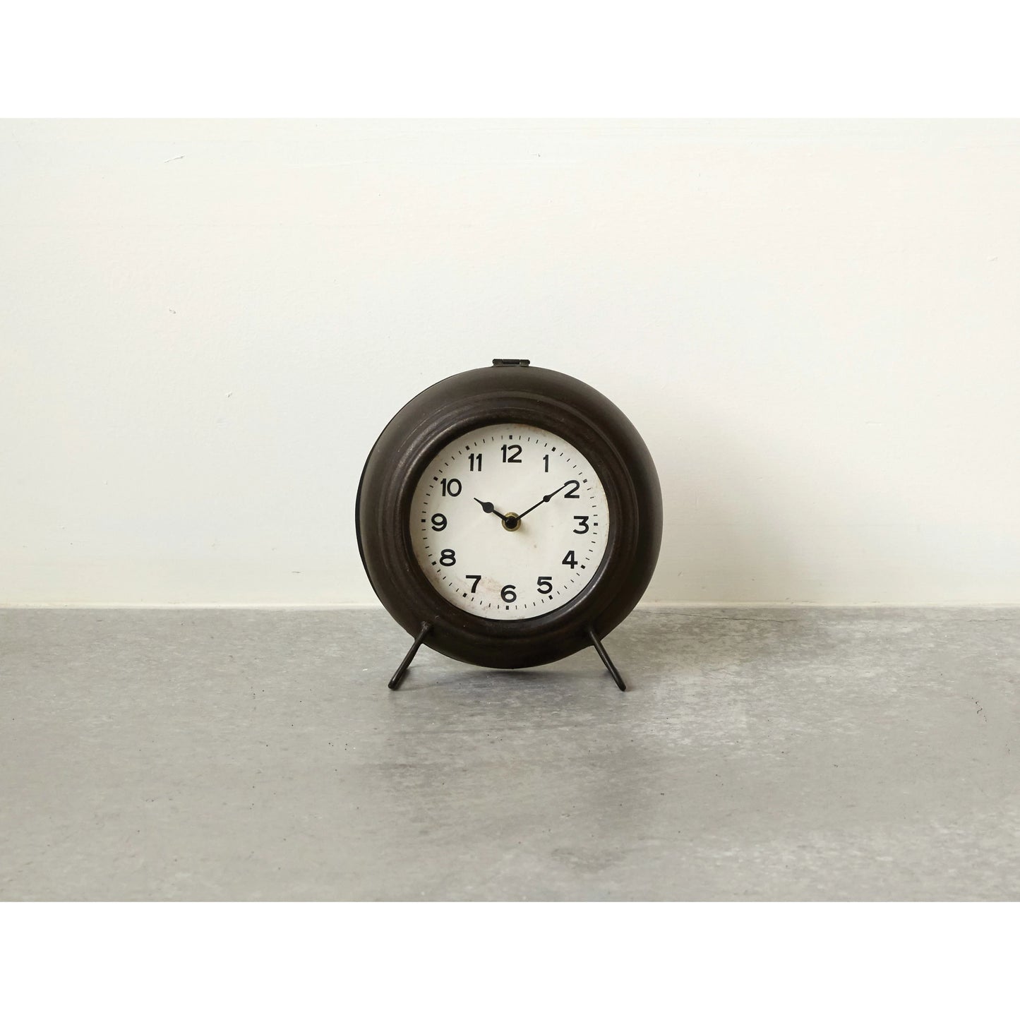 Metal Mantel Clock